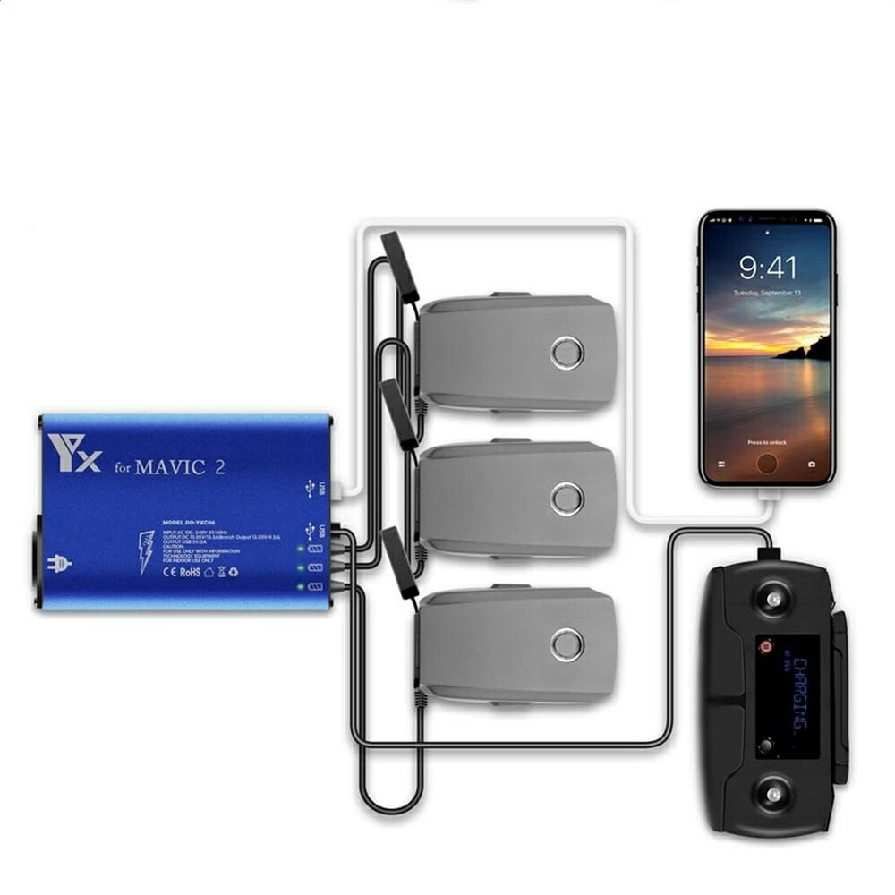 DJI Mavic 2 - Batterijlader - Afbeelding 2