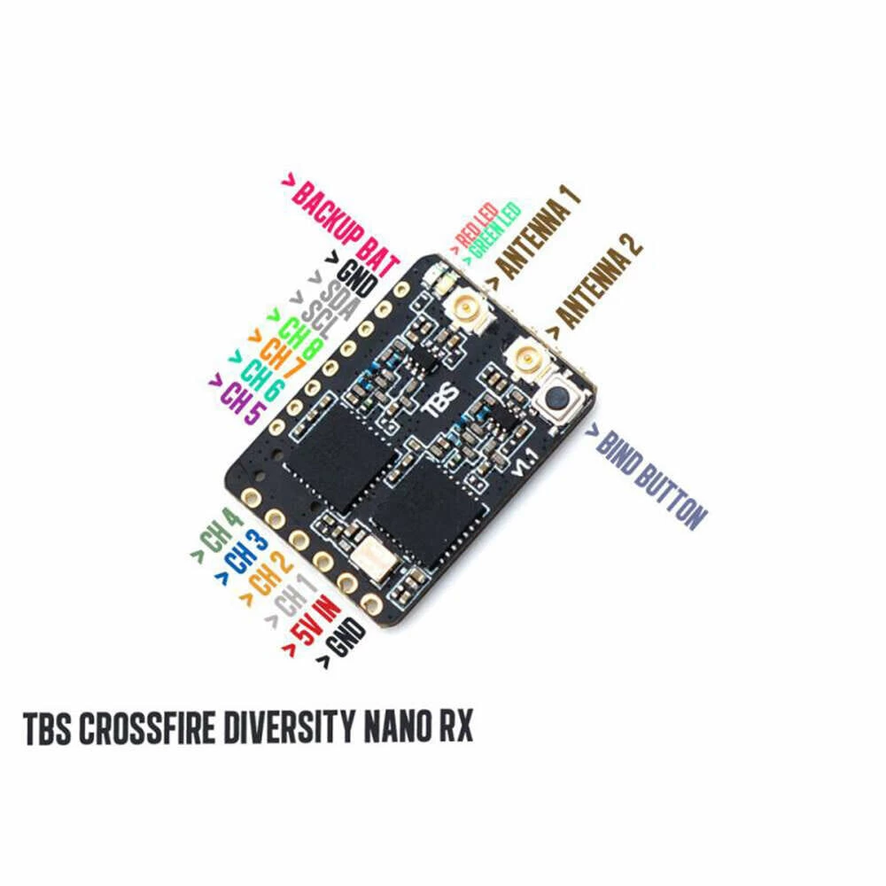 TBS - TBS Crossfire Diversity Nano Rx - Afbeelding 3